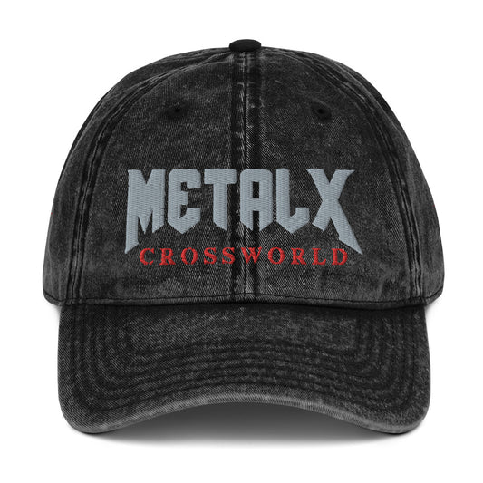 MetalX - Vintage Cotton Twill Cap
