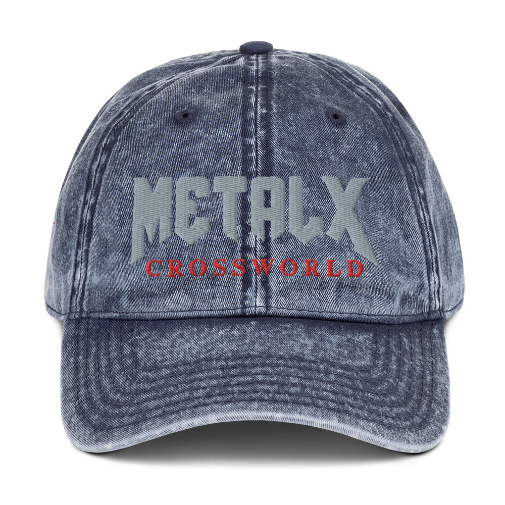 MetalX - Vintage Cotton Twill Cap